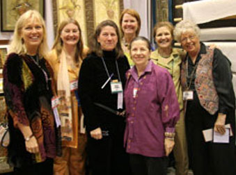 Silk Experience Teachers in Houston, Texas
at the International Quilt Festival in 2006