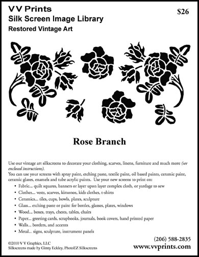Rose Branch Silkscreen