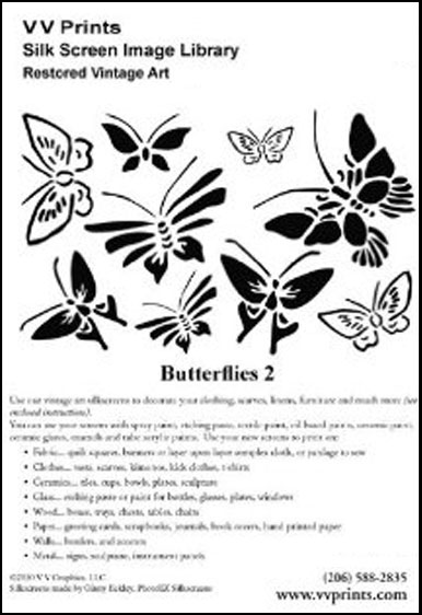 [Butterflies Silkscreen]