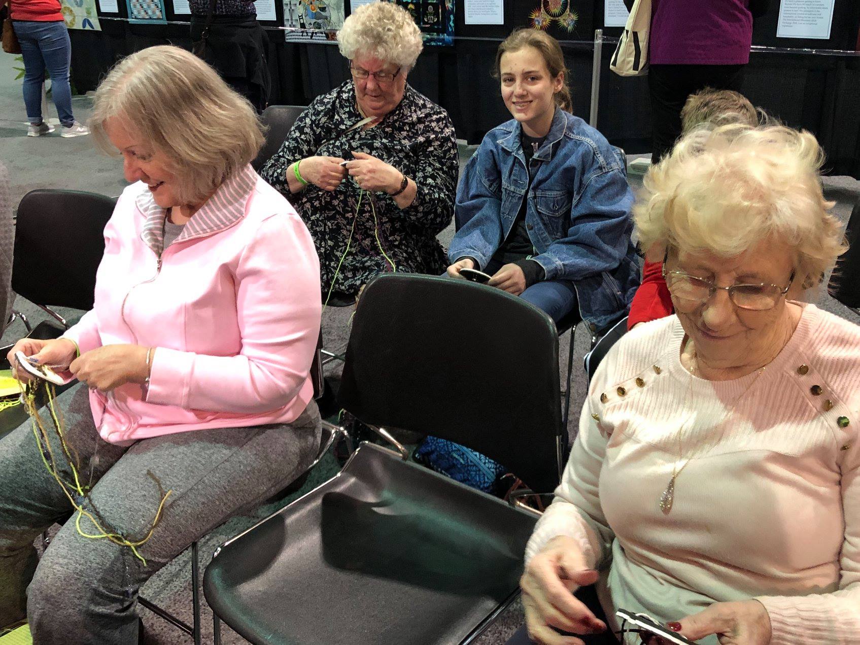 [Class learning to braid]