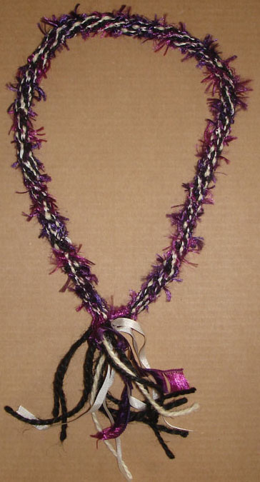 kumihimo japanese sampler necklace