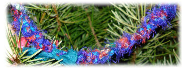 river silk ribbons garland kumihimo kit